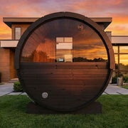 SaunaLife E6 2-4-Person ERGO Series Barrel Sauna