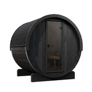 SaunaLife E7 4-Person ERGO Series Barrel Sauna