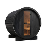 SaunaLife E7 4-Person ERGO Series Barrel Sauna