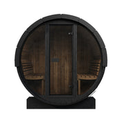 SaunaLife E7 4-Person ERGO Series Barrel Sauna