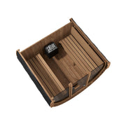 SaunaLife E7 4-Person ERGO Series Barrel Sauna