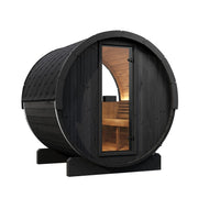 SaunaLife E7 4-Person ERGO Series Barrel Sauna