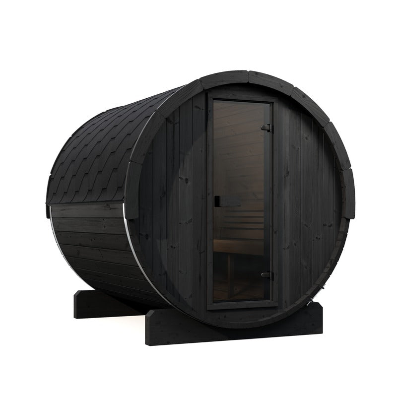 SaunaLife E8 6-Person ERGO Series Barrel Sauna