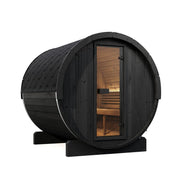 SaunaLife E8 6-Person ERGO Series Barrel Sauna