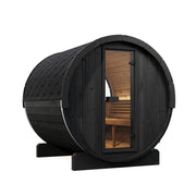 SaunaLife E8 6-Person ERGO Series Barrel Sauna