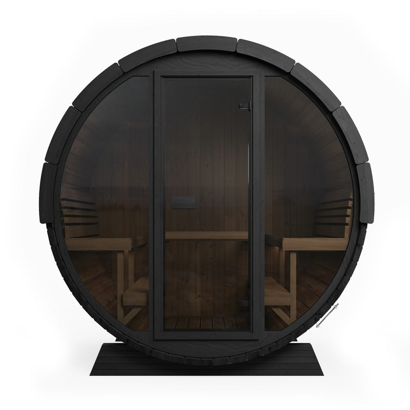 SaunaLife E8 6-Person ERGO Series Barrel Sauna