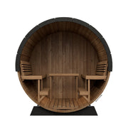 SaunaLife E8 6-Person ERGO Series Barrel Sauna