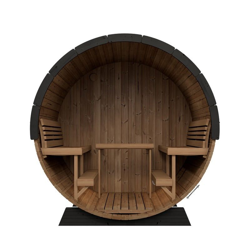 SaunaLife E8 6-Person ERGO Series Barrel Sauna