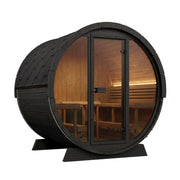 SaunaLife E8 6-Person ERGO Series Barrel Sauna