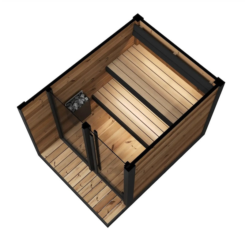 SaunaLife 4 Person GL4 Outdoor Traditional Sauna