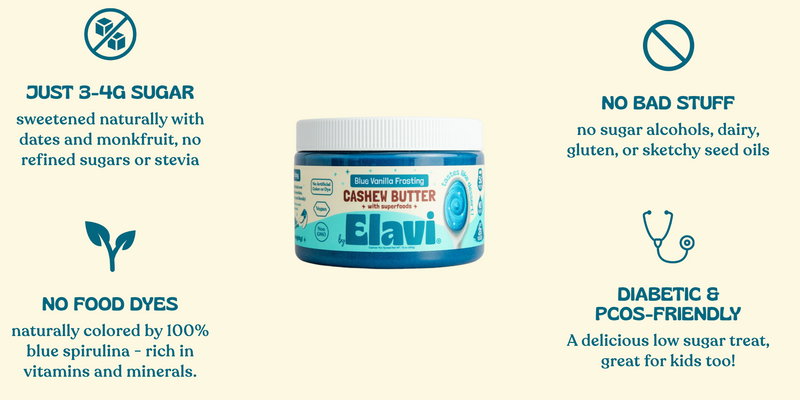 ELAVI Low-Sugar Dessert Cashew Butters