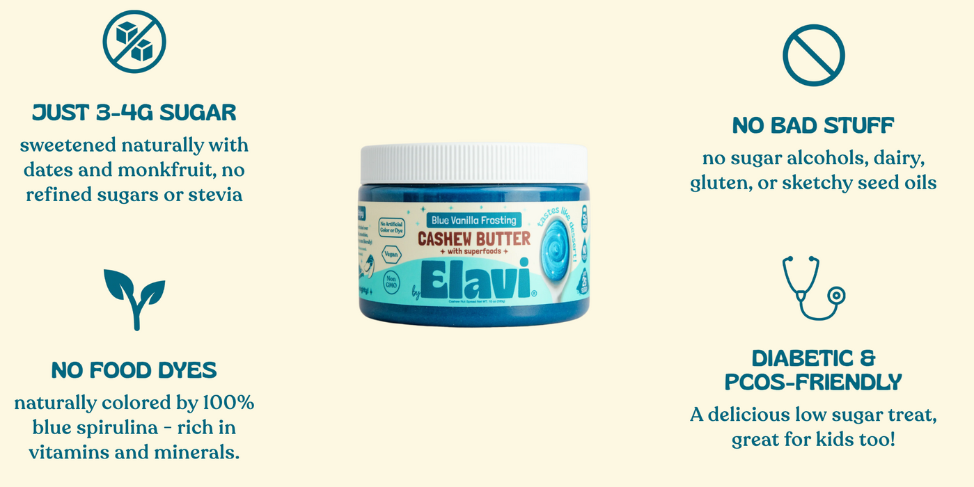 ELAVI Low-Sugar Dessert Cashew Butters