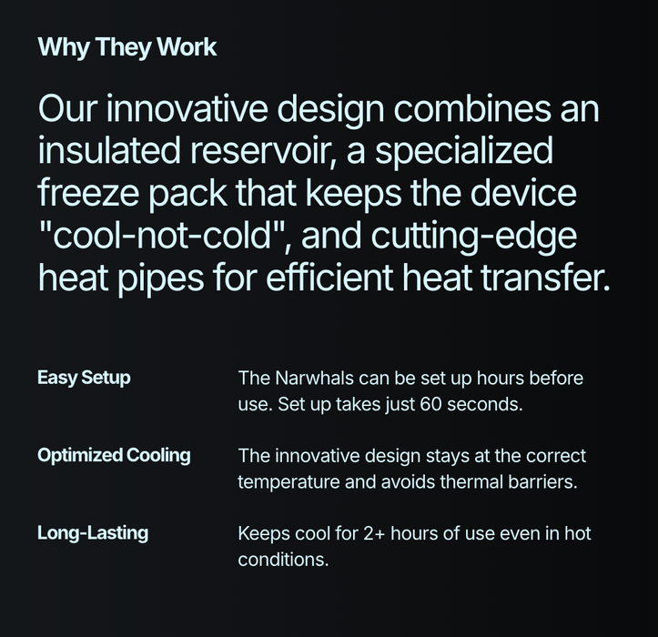 Apex Cool Labs Palm Cooling Next Gen Narwhals