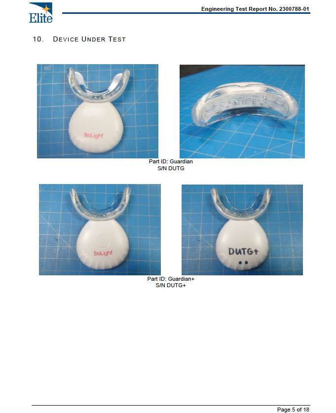 BioLight Guardian: Oral Care Red & NIR Light Therapy Device | Patent-Pending Dual LEDs for Health & Hygiene