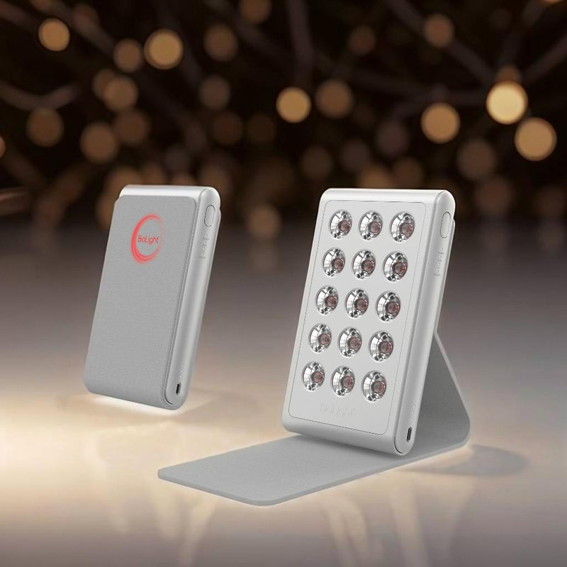 BioLight Shine: Handheld Device - Advanced Red Light Therapy with 15 LEDs and 4 Settings