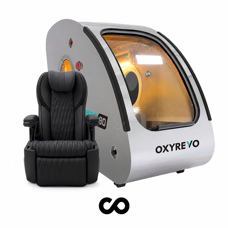 OxyRevo Space60 1.5 to 2.0ATA Hard Sitting Hyperbaric Chamber