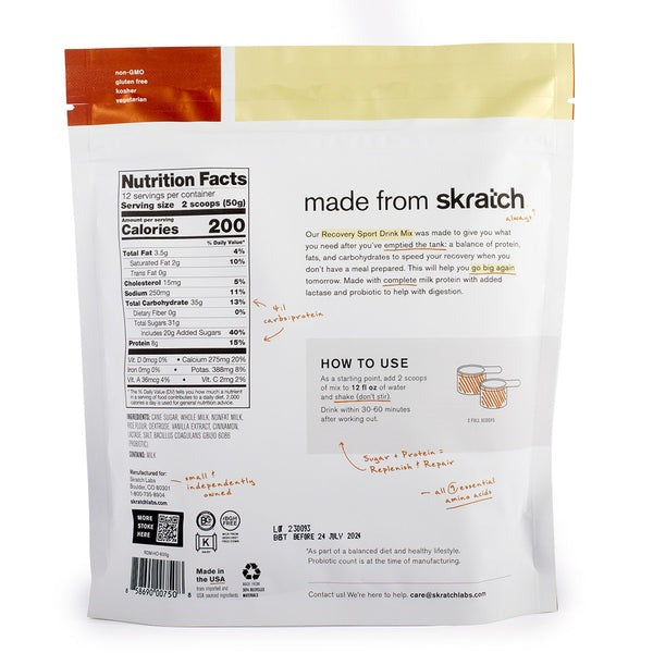 Skratch Labs Recovery Sport Drink Mix