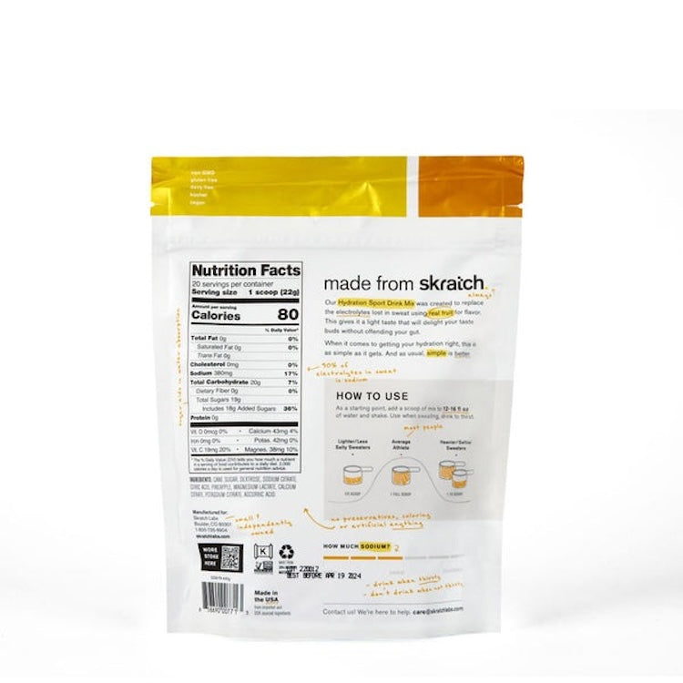 Skratch Labs Hydration Sport Drink Mix