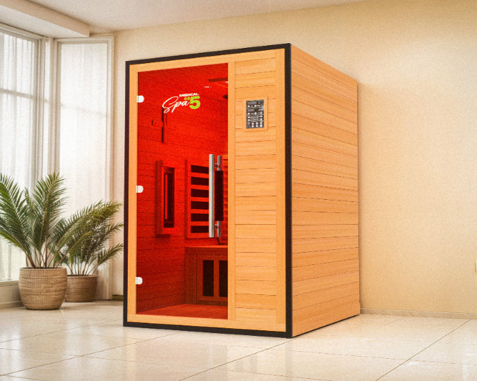 Medical Saunas 1 Person Infrared Commercial Spa 485
