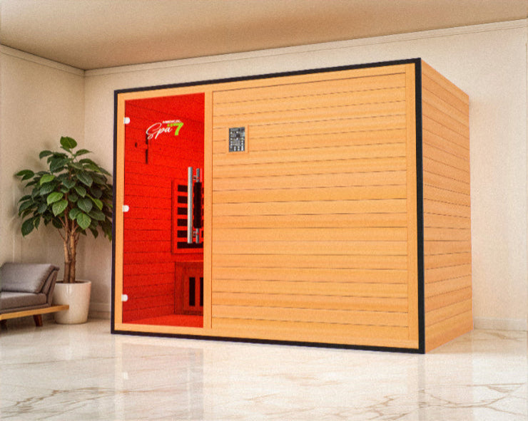 Medical Saunas 3 Person Infrared Commercial Spa 487