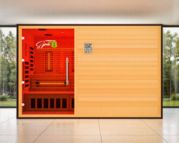 Medical Saunas 4-5 Person Infrared Commercial Spa 488