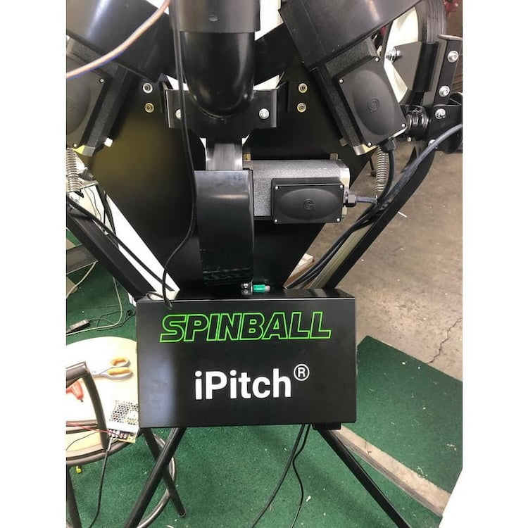 Spinball iPitch Programmable 3 Wheel Pitching Machine