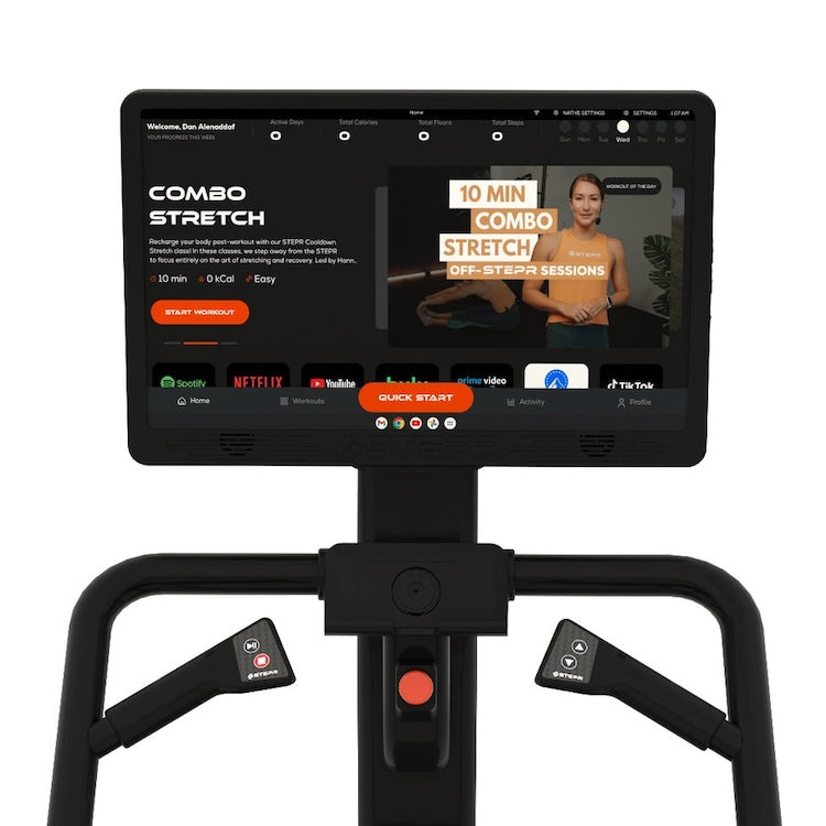 STEPR PRO Stair Climber | 7 in Step, 190 SPM — Recovery For Athletes