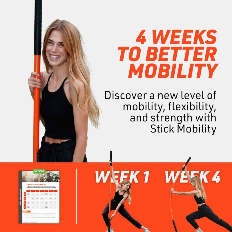 Stick Mobility Training Stick Bundle - Stretching Tool for Mobility & Flexibility