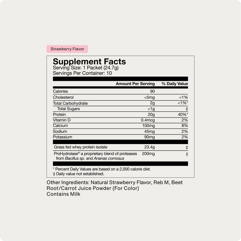 Momentous Whey Protein Isolate 10-Travel Packs