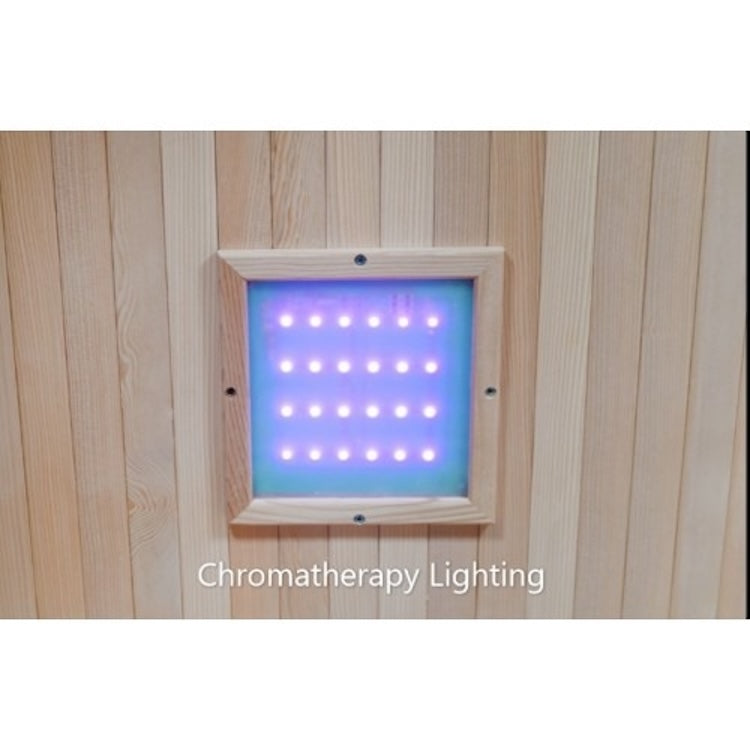 SunRay Aspen 3 Person Hemlock Infrared Sauna with Carbon Heaters