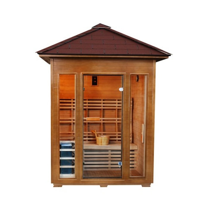 SunRay Waverly 3-Person Outdoor Traditional Sauna