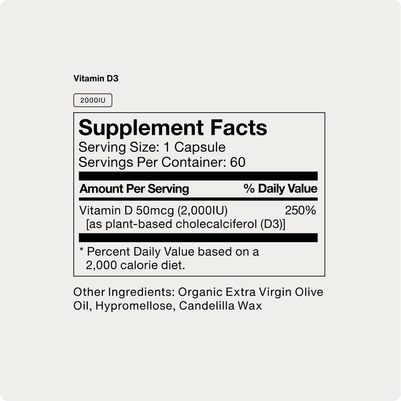 Momentous Vitamin D3 2000 IU