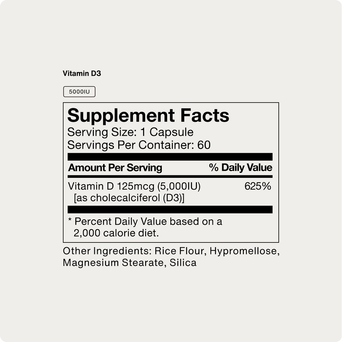 Momentous Vitamin D3 5000 IU