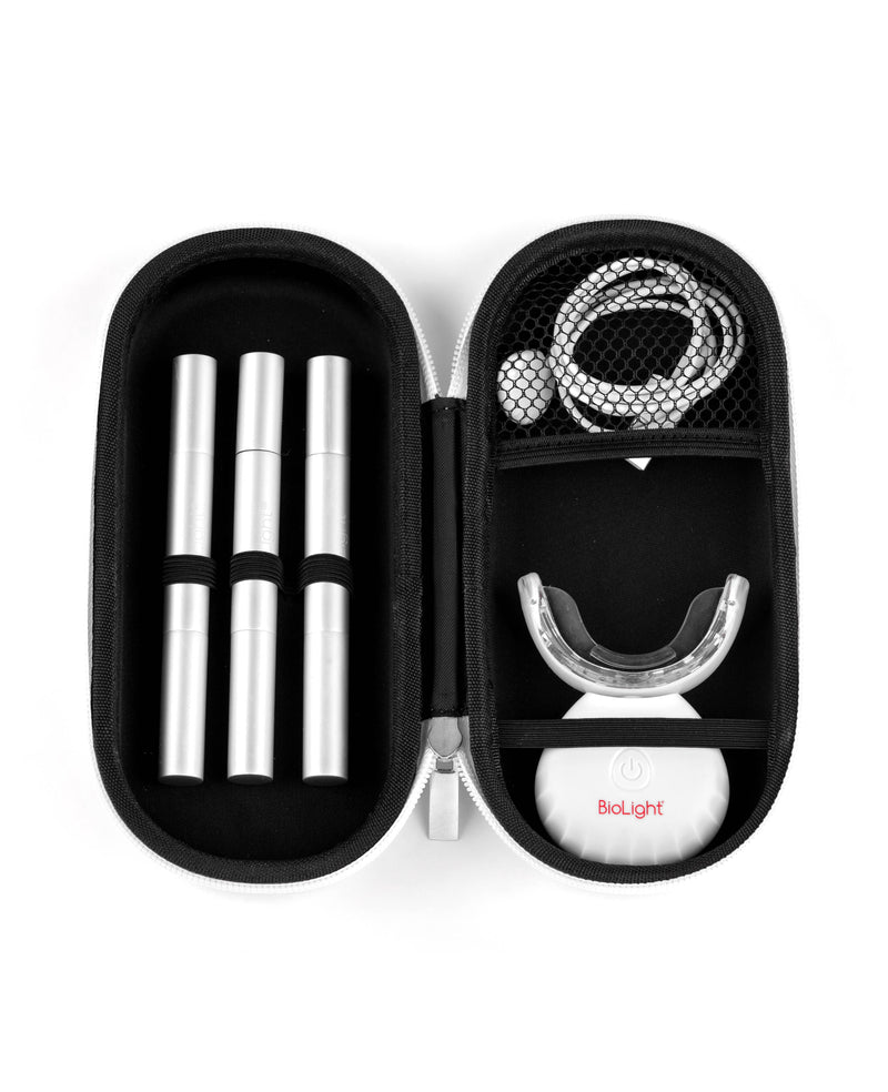 Guardian+ Oral Device with Patent-Pending Blue & Red/NIR Light for Teeth Whitening & Oral Health