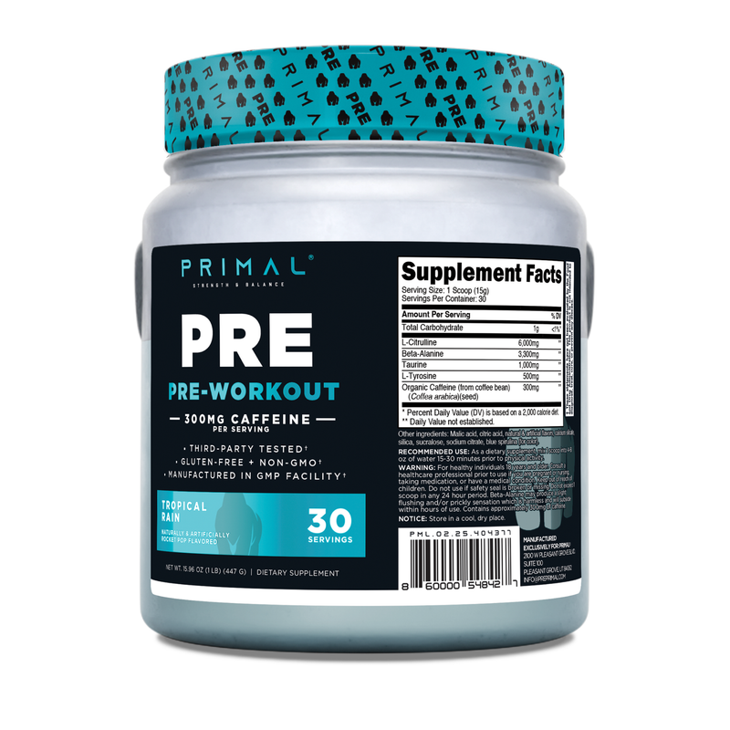 Primal Strength & Balance PREWORKOUT