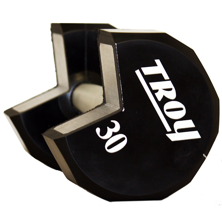 Troy Fitness 12-Sided Urethane Encased Dumbbell Set