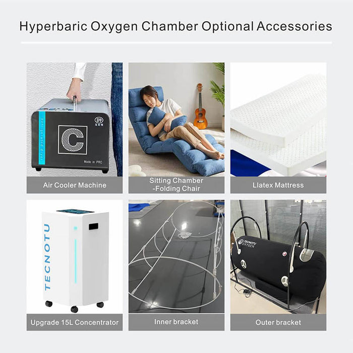 Tecnotu Home Portable 2.0ATA Hyperbaric Chamber TecnoLay Pro