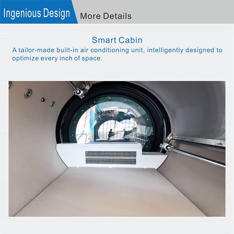 Tecnotu Ultra Hard Shell 2.0ATA Personal Hyperbaric Chamber