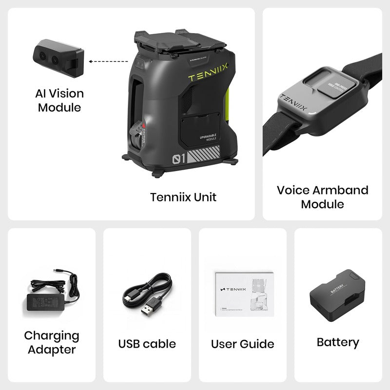 Tenniix Pro Smart Tennis Ball Machine