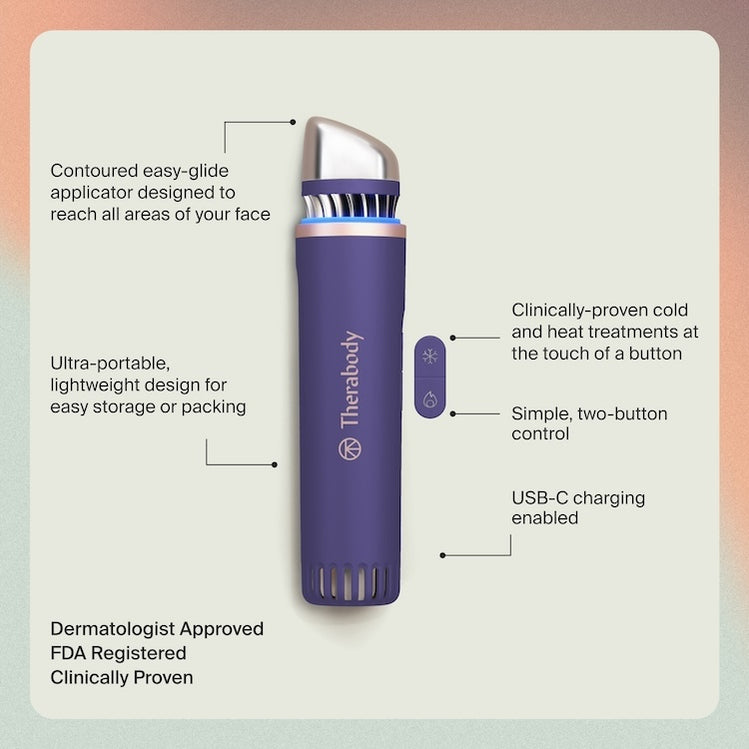 Therabody TheraFace Depuffing Wand Recovery For Athletes therabody-theraface-depuffing-wand-recovery-for-athletes
