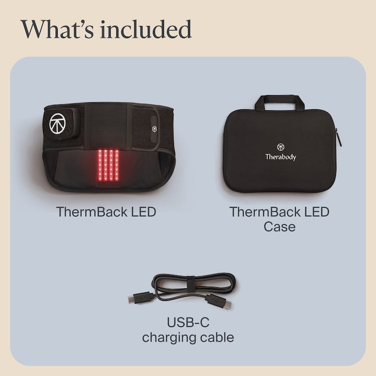 Therabody ThermBack LED Heated Wrap