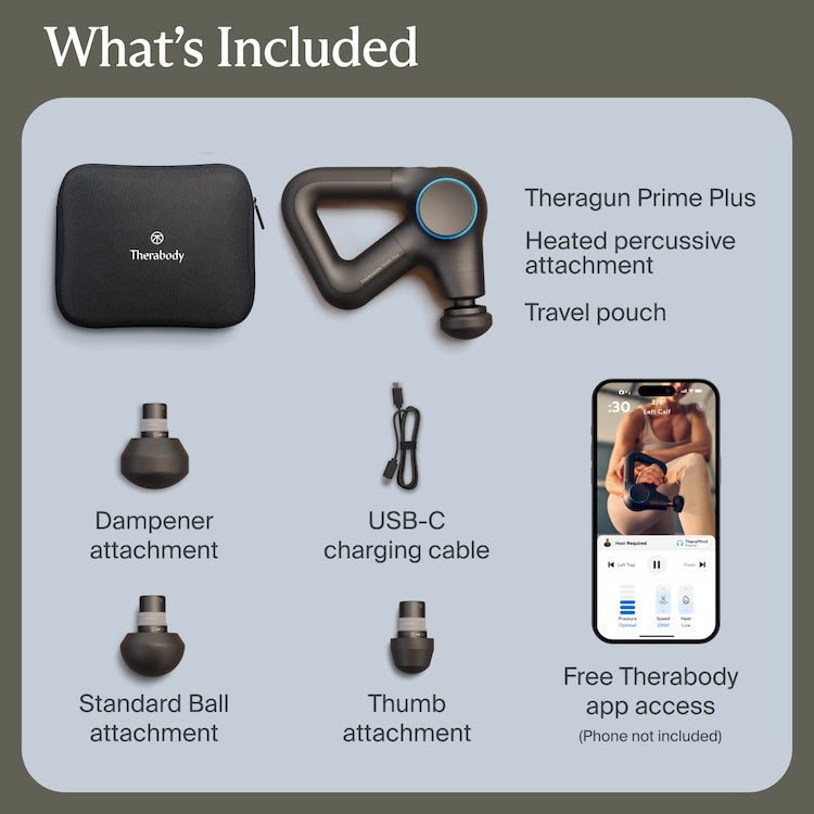 Theragun Prime Plus Multi-Therapy Massage Gun Recovery For Athletes Theragun Prime Plus Multi-Therapy Massage Gun Recovery For Athletes