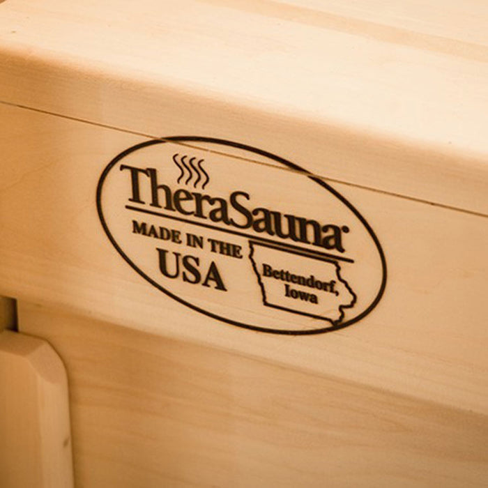 TheraSauna 2-Person Straight Bench Far Infrared Sauna