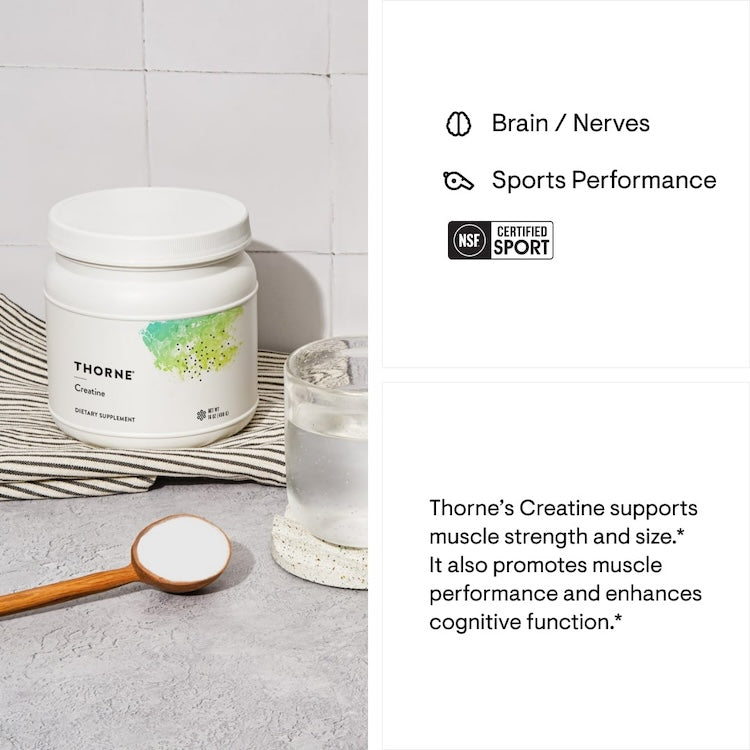 Thorne Creatine Monohydrate - 90 Scoops