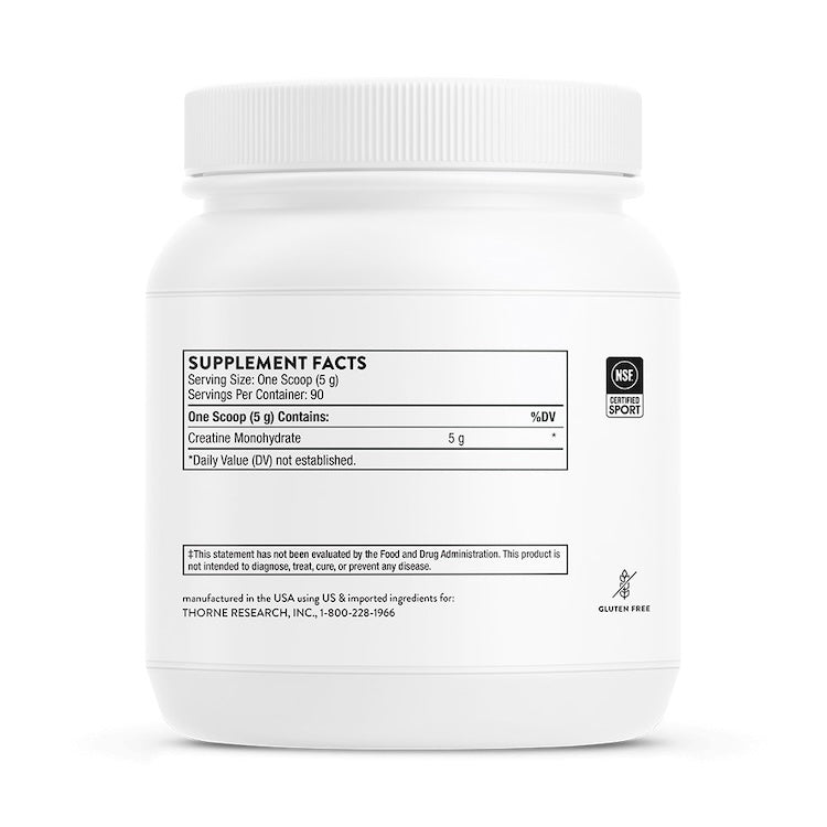 Thorne Creatine Monohydrate - 90 Scoops