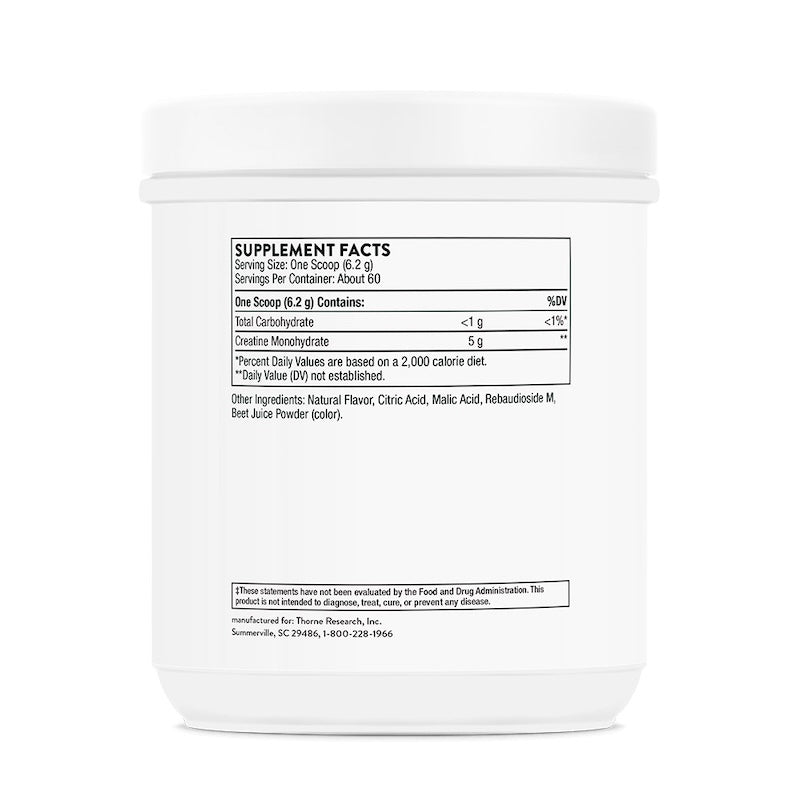 Thorne Creatine Monohydrate - 60 Scoops
