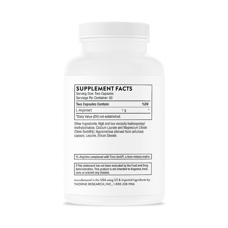 Thorne L-Arginine - Sustained Release