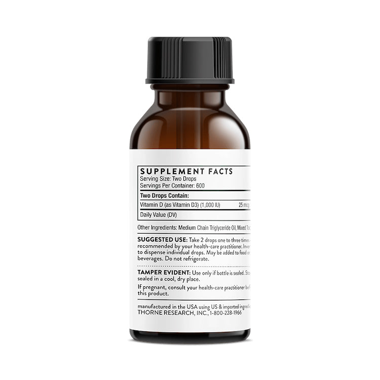Thorne Vitamin D Liquid
