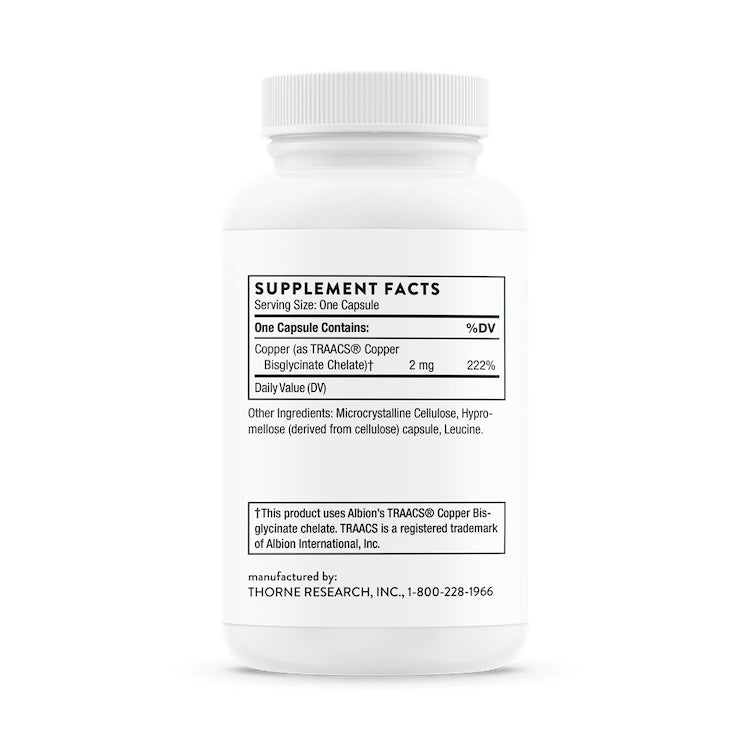 Thorne Copper Bisglycinate