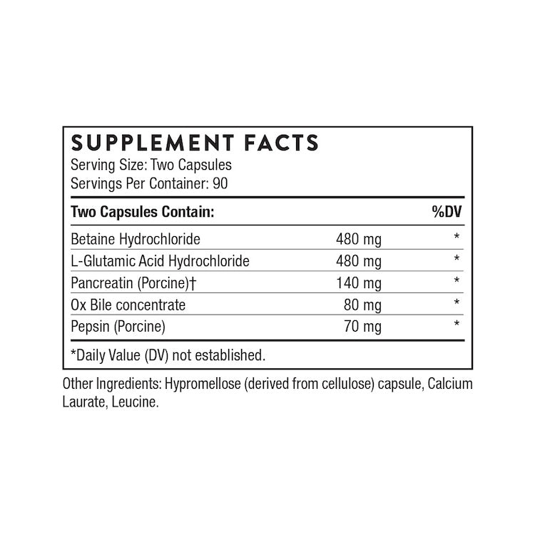 Thorne Advanced Digestive Enzymes